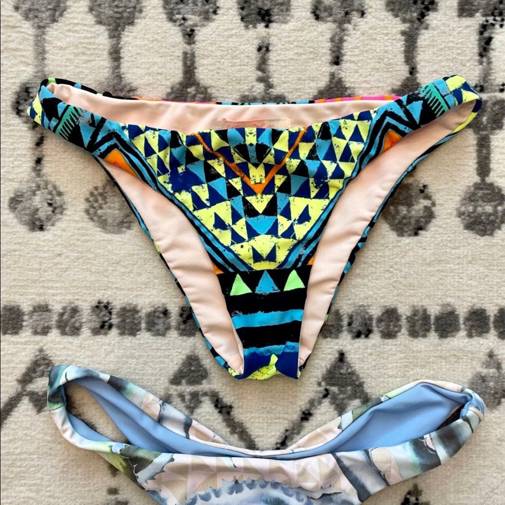 NWOT Two Mara Hoffman bikini bottoms, size XS - Picture 2 of 8